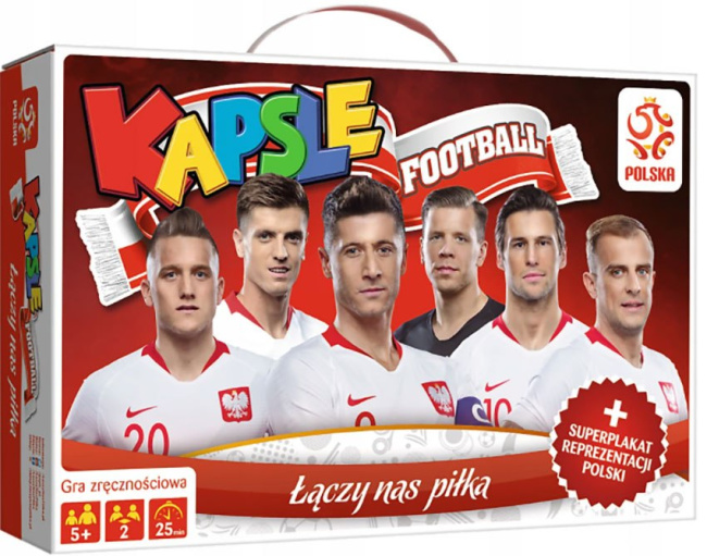 Kapsle football gra dla chłopców